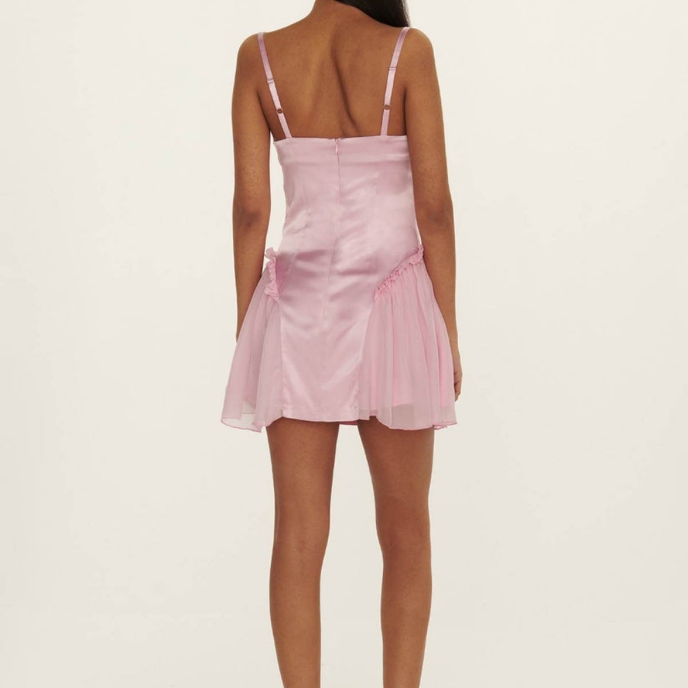 Ahiri Mini Dress With Side Gathers - Picture 3 of 8